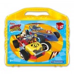  Clementoni-41183 Puzzle Cubes - Mickey and the Roadster Racers