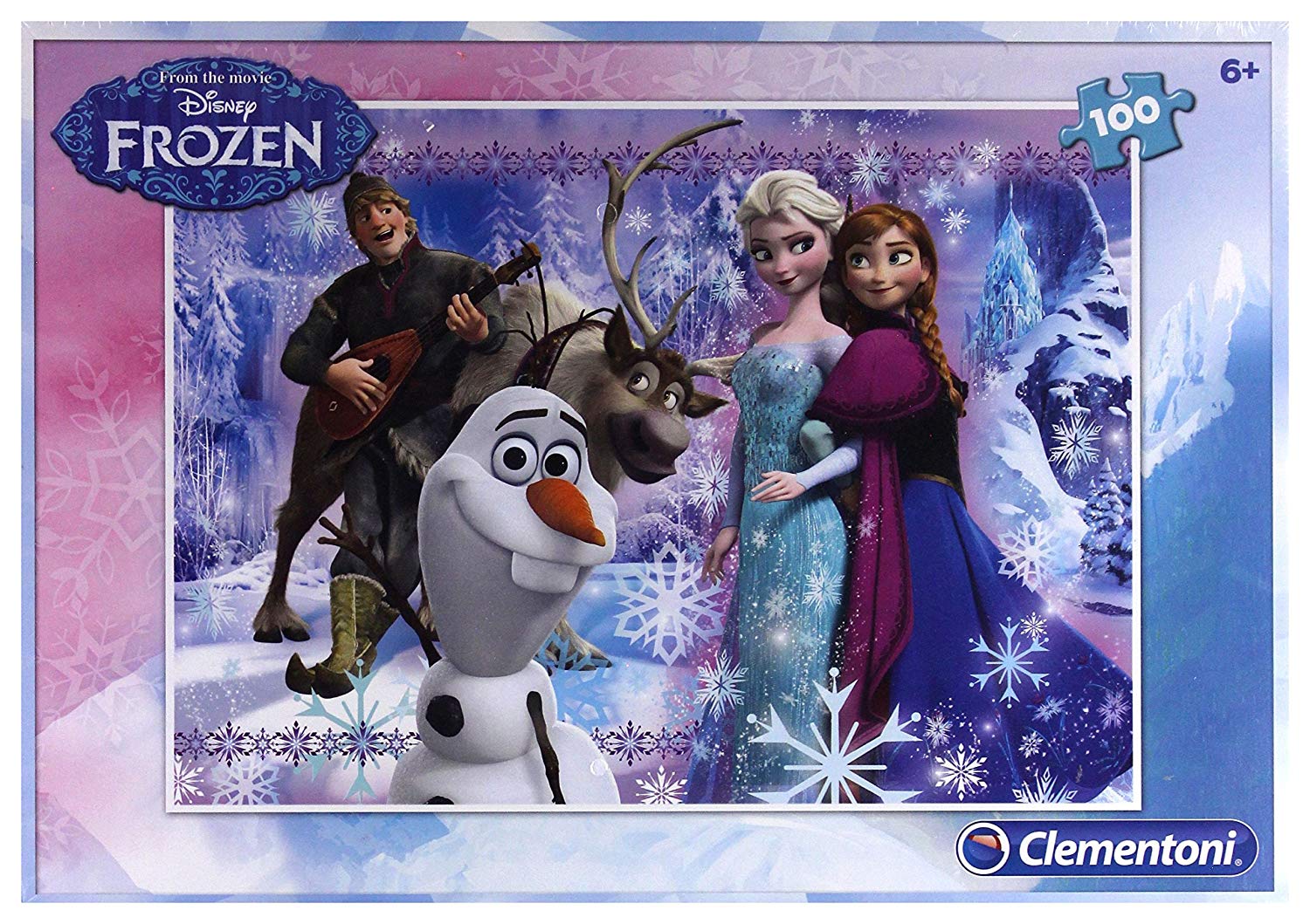 Puzzle 100 pièces XXL : La Reine des Neiges 2 (Frozen 2) : La