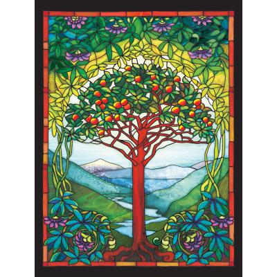 Puzzle Cobble-Hill-48005 Stained Glass - Arbre de la Vie