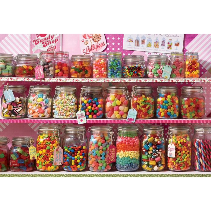 Puzzle  Cobble-Hill-49003 Magasin de Bonbons