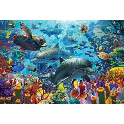 Puzzle Cobble-Hill-49007 Coral Sea