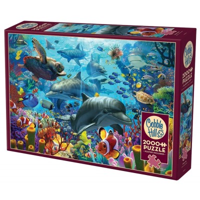 Puzzle Cobble-Hill-49007 Coral Sea