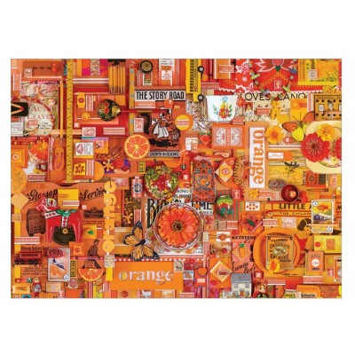 Puzzle Cobble-Hill-51862-80147 Shelley Davies: Orange