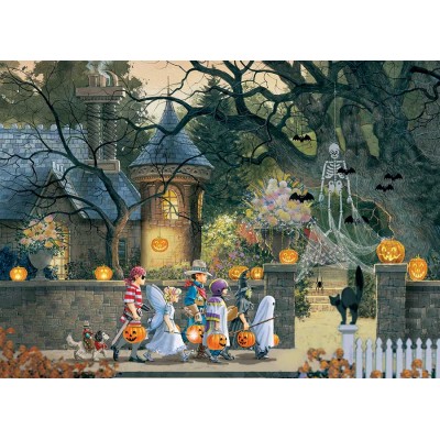 Puzzle Cobble-Hill-85085 Pièces XXL - Halloween Buddies