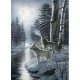 James A. Meager - Wolves by Moonlight