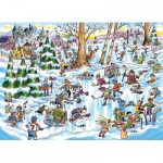 Puzzle   DoodleTown: Hockey Town
