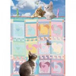 Puzzle   Pièces XXL - Quilted Kittens