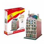   Puzzle 3D - Casa Batlló - Difficulté: 4/8
