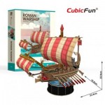   Puzzle 3D - Roman Warship - Difficulté: 4/6