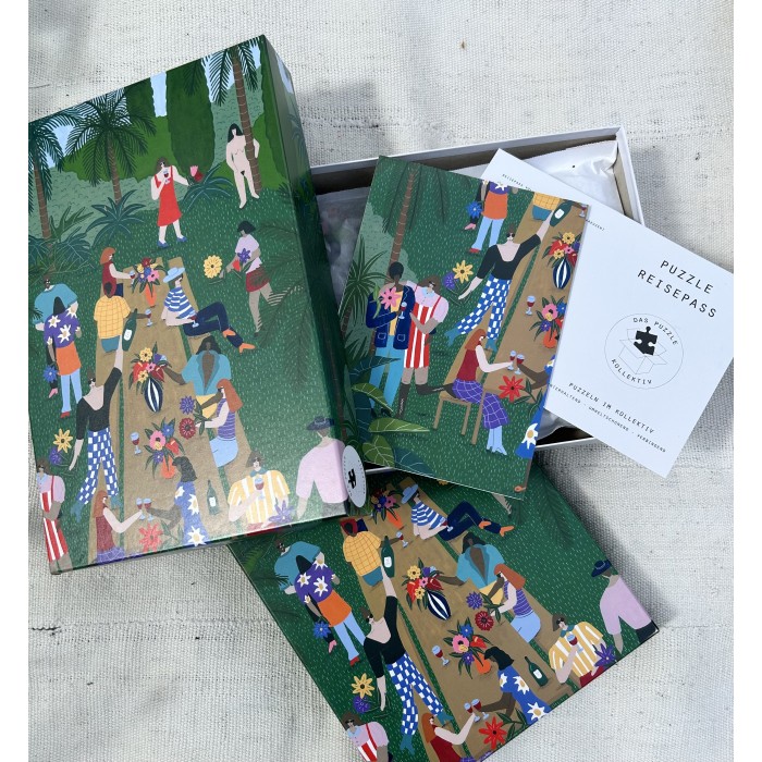 Puzzle  DPK-2027 Fête au Jardin