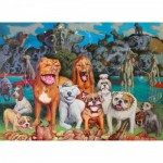  HCM-Kinzel-69197 Puzzle en Bois - L'Heure du Repas