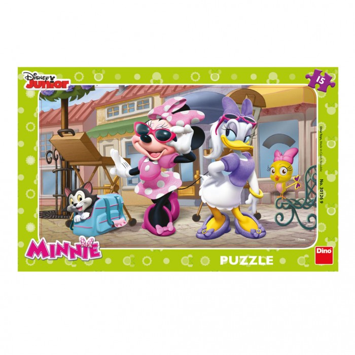  Dino-30126 Puzzle Cadre - Minnie à Montmartre