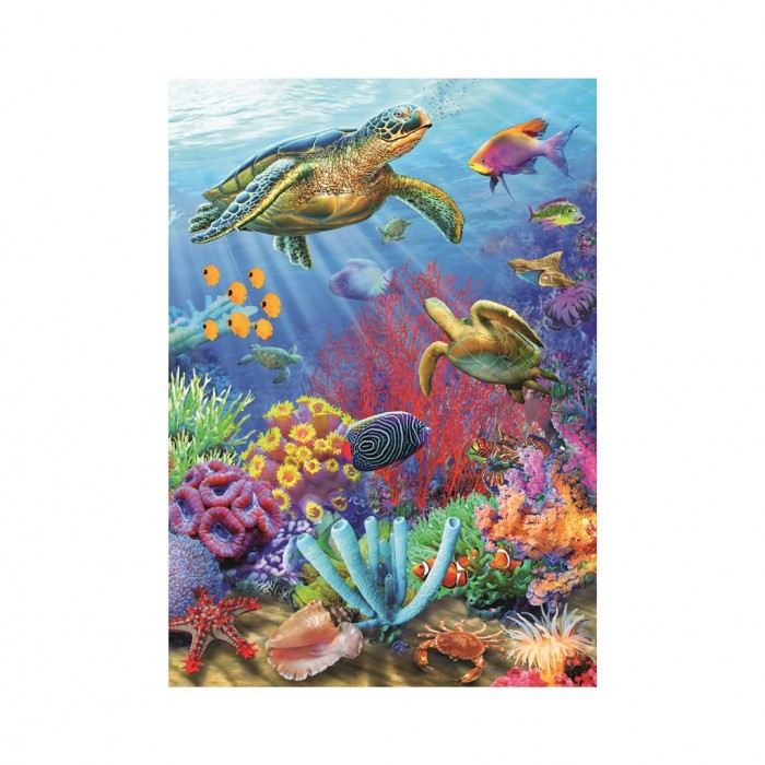  Dino-39419 Pièces XXL - Puzzle Néon - Under the Sea