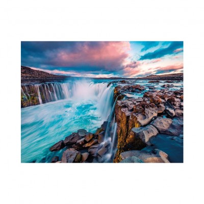 Puzzle Dino-56130 Cascade de Selfoss
