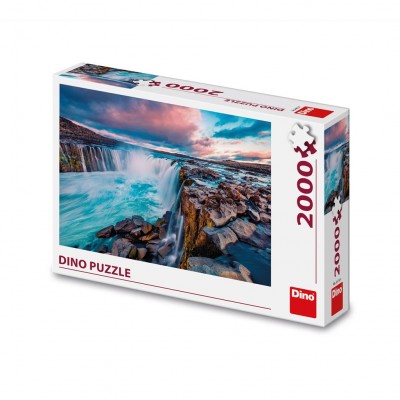 Puzzle Dino-56130 Cascade de Selfoss