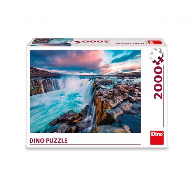 Puzzle Dino-56130 Cascade de Selfoss
