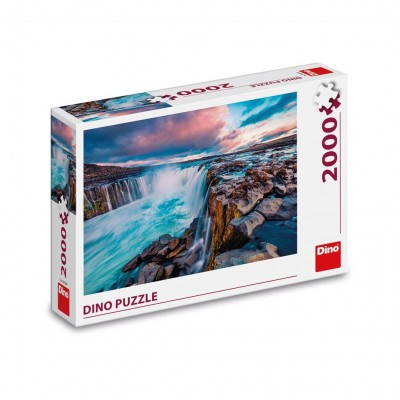 Puzzle Dino-56130 Cascade de Selfoss