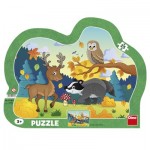  Puzzle Cadre - Animaux de la Forêt