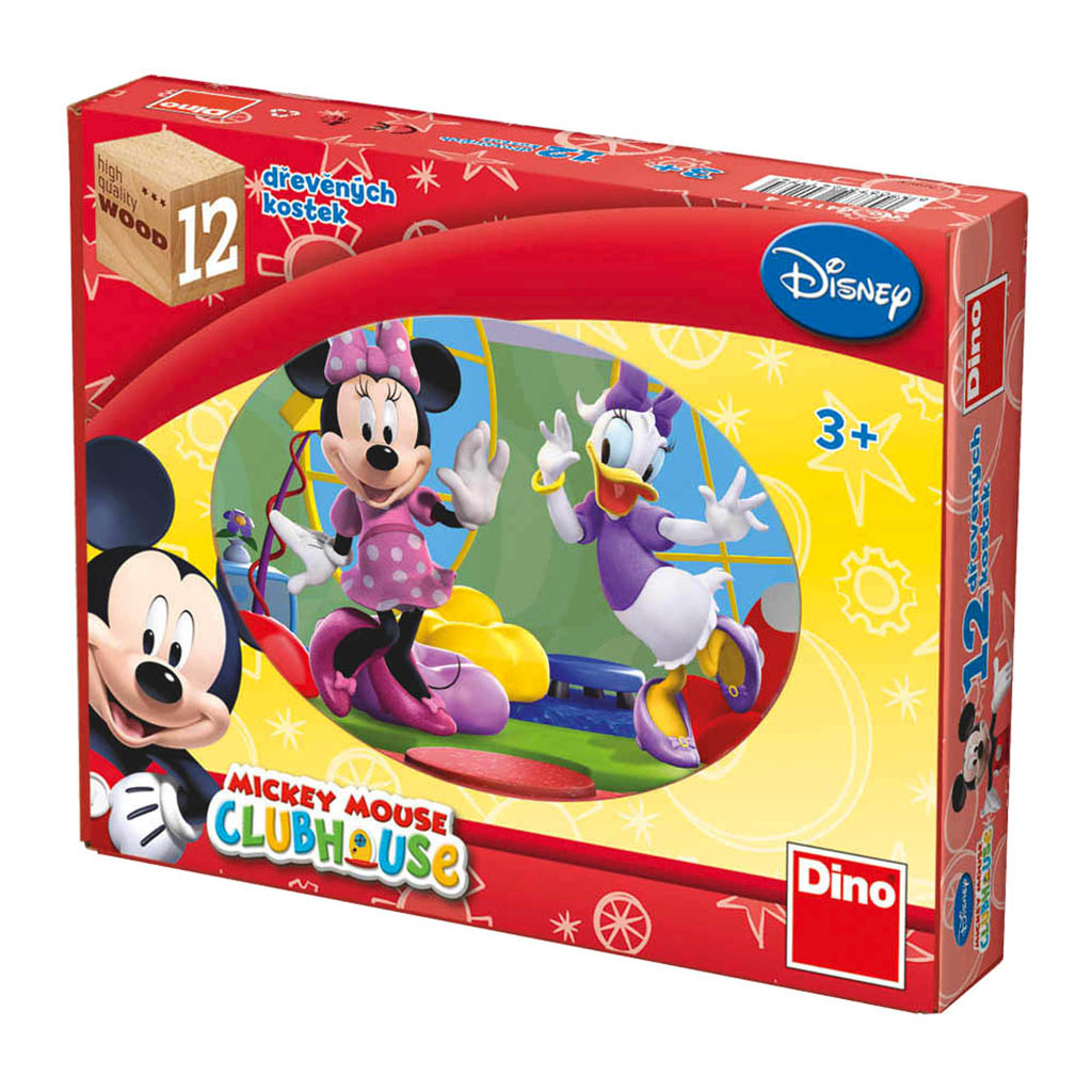 Puzzle Puzzle Cubes en Bois - Mickey