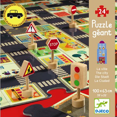 Puzzle Djeco-07161 La Ville