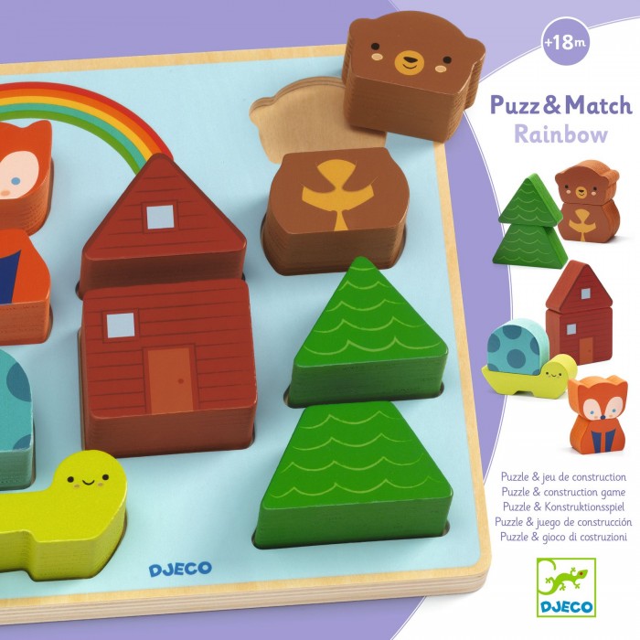 Puzzle   Puzz & Match Arc-En-Ciel