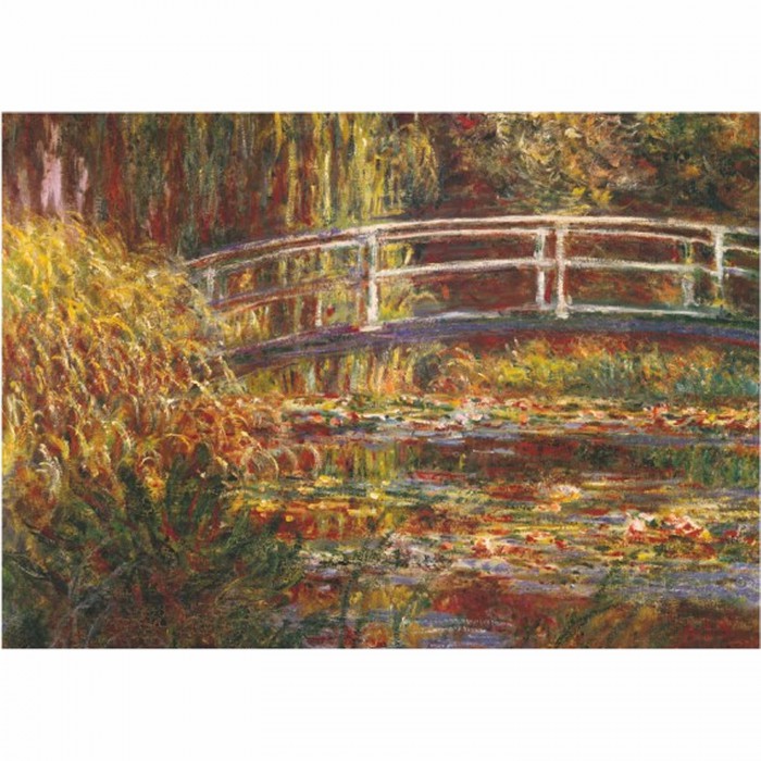 Puzzle  DToys-69658 Monet Claude - Le Pont Japonais