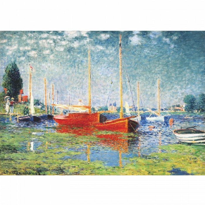 Puzzle  DToys-69665 Monet Claude - Argenteuil