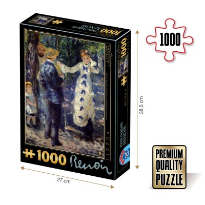 Puzzle Dtoys-70265 Renoir Auguste - La Balançoire