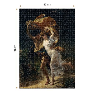 Puzzle Dtoys-72740 Pierre-Auguste Cot: La Tempête, 1873