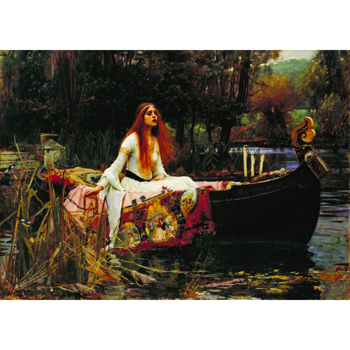 Puzzle Dtoys-72757 Waterhouse John William : The Lady of Shalott