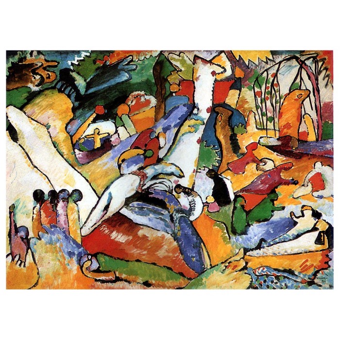 Puzzle Dtoys-72849 Kandinsky Vassily : Composition II