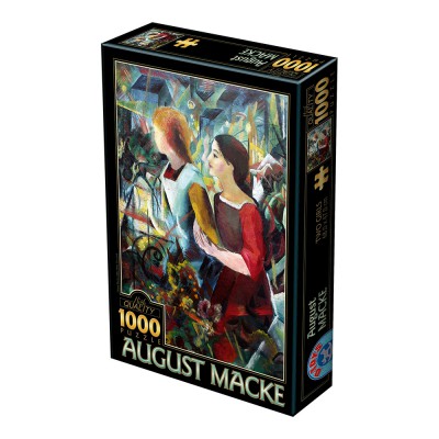 Puzzle Dtoys-75154 August Macke : Deux Filles