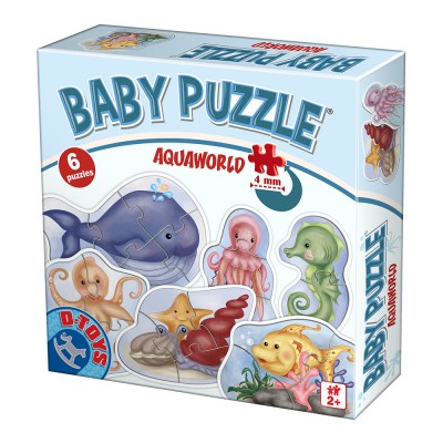 Dtoys-75413 6 Baby Puzzle