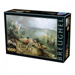 Puzzle  Dtoys-75826 Pieter Brueghel