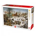 Puzzle  Dtoys-76649 Brueghel Le Vieux - The numbering at Bethlehem