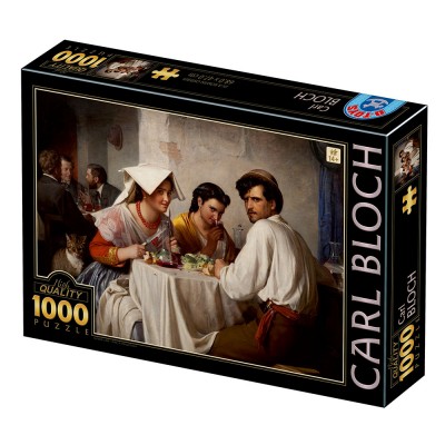 Puzzle Dtoys-77363 Carl Bloch : In a Roman Osteria