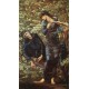 Edward Burne-Jones: La Séduction de Merlin, 1872-1877