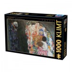 Puzzle   Klimt Gustav - La Vie et la Mort, 1916