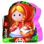  Educa-14962 Puzzle Forme - Le petit chaperon rouge