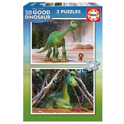 Educa-15930 2 Puzzles - Disney Pixar - The Good Dinosaur