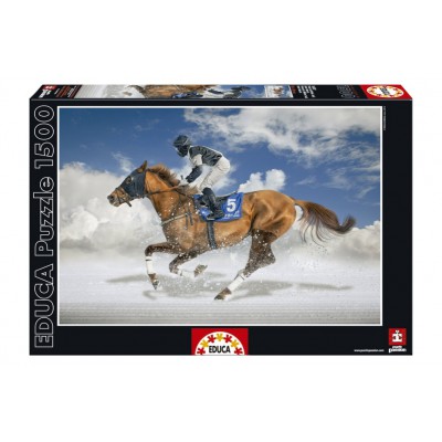 Puzzle Educa-16307 Finale De White Turf - Saint Moritz