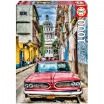 Puzzle  Educa-16754 Vintage Car in Old Havana