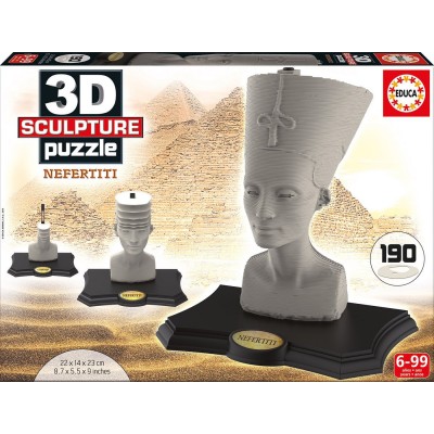 Educa-16966 Puzzle 3D - Nefertiti
