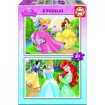   2 Puzzles - Disney Princess