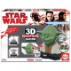 Puzzle Sculpture 3D - Star Wars Yoda