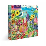 Puzzle  eeBoo-50972 LE JARDIN DE LA MOUETTE