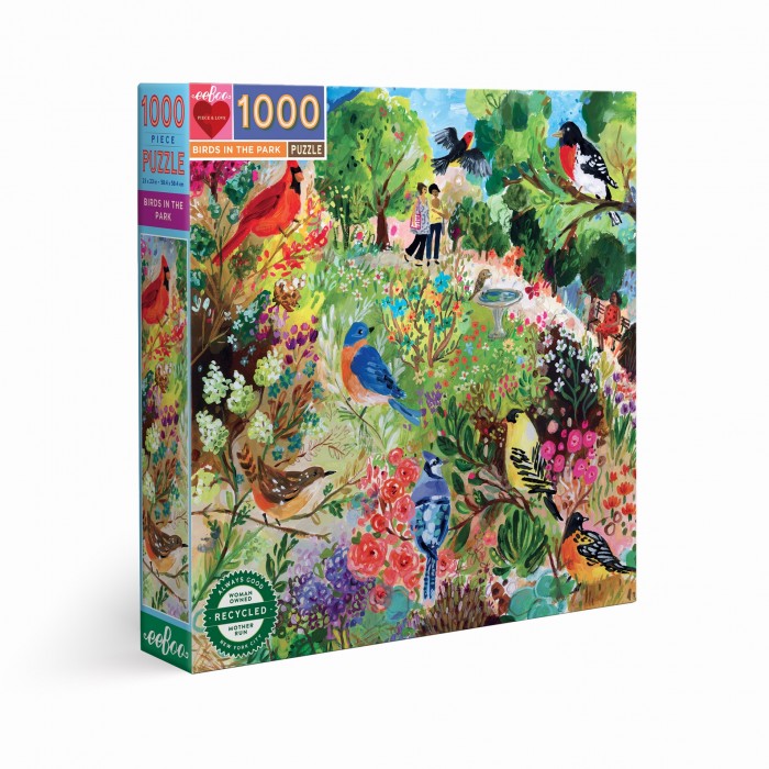 Puzzle  eeBoo-51249 Birds In The Park