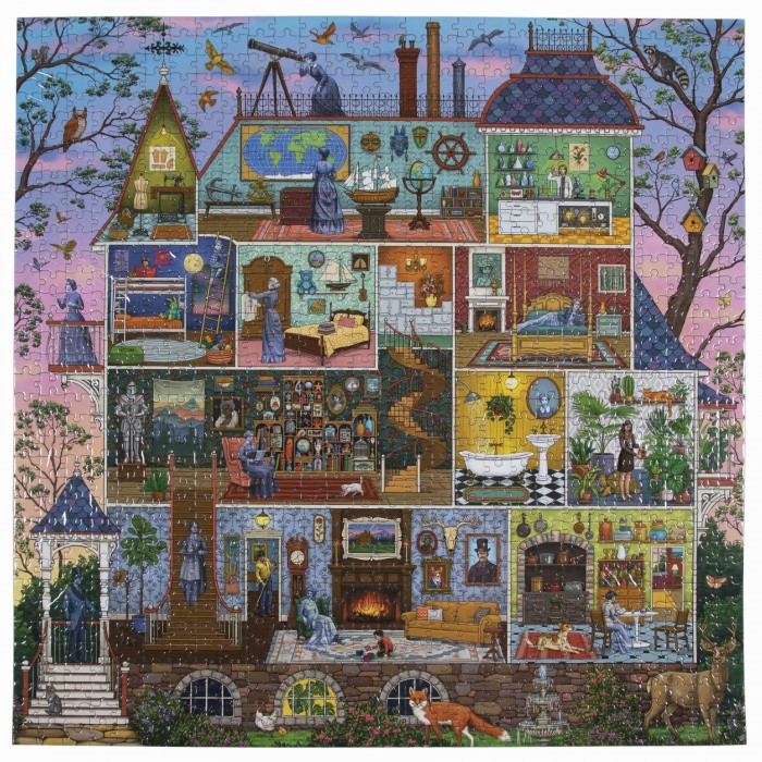 Puzzle  eeBoo-51366 LA MAISON DE L'ALCHIMISTE