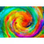 Puzzle  Enjoy-Puzzle-1236 Colorful Gradient Swirl