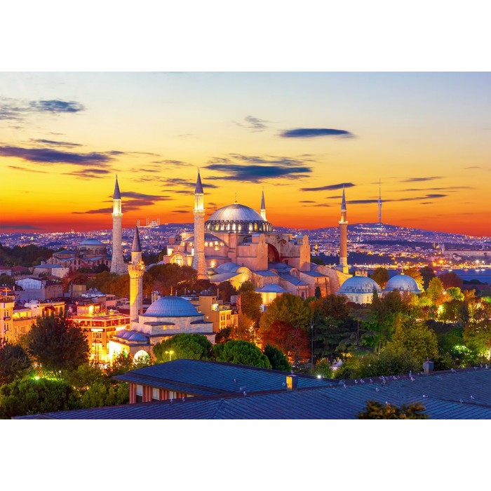 Hagia Sophia at Sunset, Istanbul